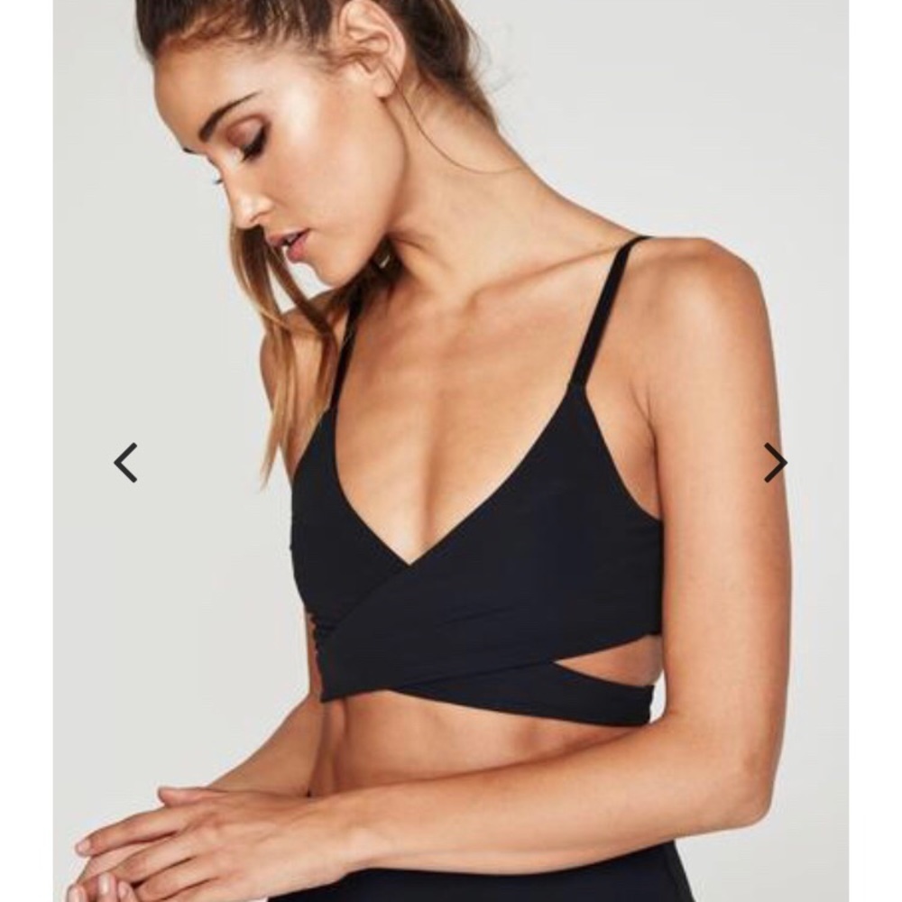 Wrap sports bra